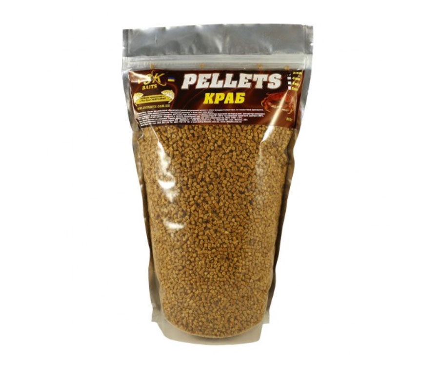 Пеллетс 3KBaits 2мм 800г краб #1