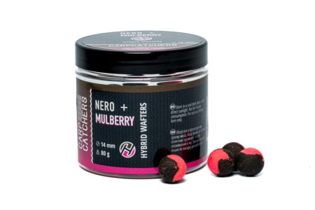 Бойли Hybrid Wafters Carp Catchers NERO&Mulberry Carp Catchers With NERO boilie 14мм