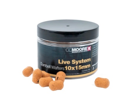 Бойли CC Moore Live System Dumbell Wafters 10x15мм