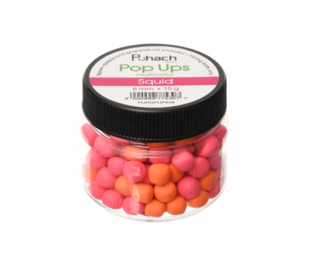 Бойли Puhach Baits Pop-Ups 6мм Multicolor Squid