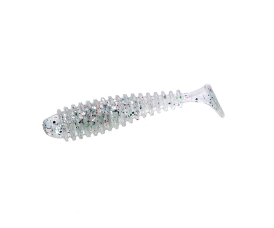 Виброхвост Angry Baits Fatik 1.2" Ghost UV