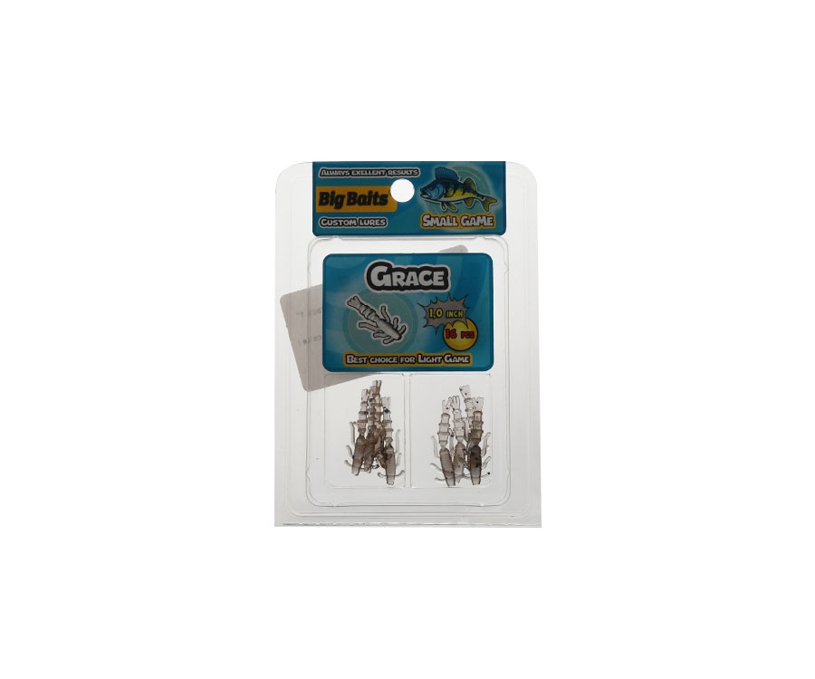 Нимфа Big Baits Grace 1" #106 Green Pumpkin