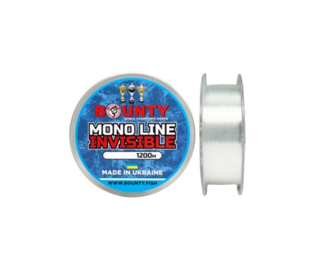 Леска Bounty Mono Line Invisible 0.25мм