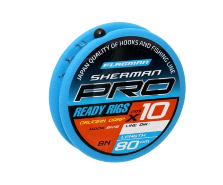 Готовый поводок Flagman Sherman Pro Crucian Carp Ready Rigs №16