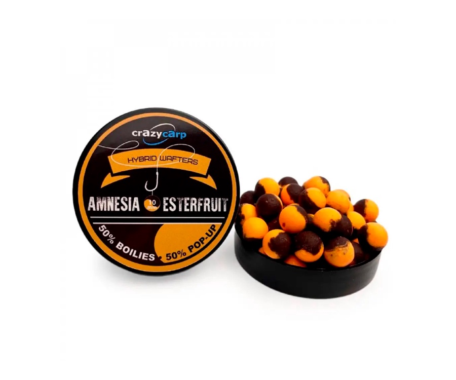 Бойлы Crazy Carp Hybrid Wafters Amnesia & Esterfruit 10мм