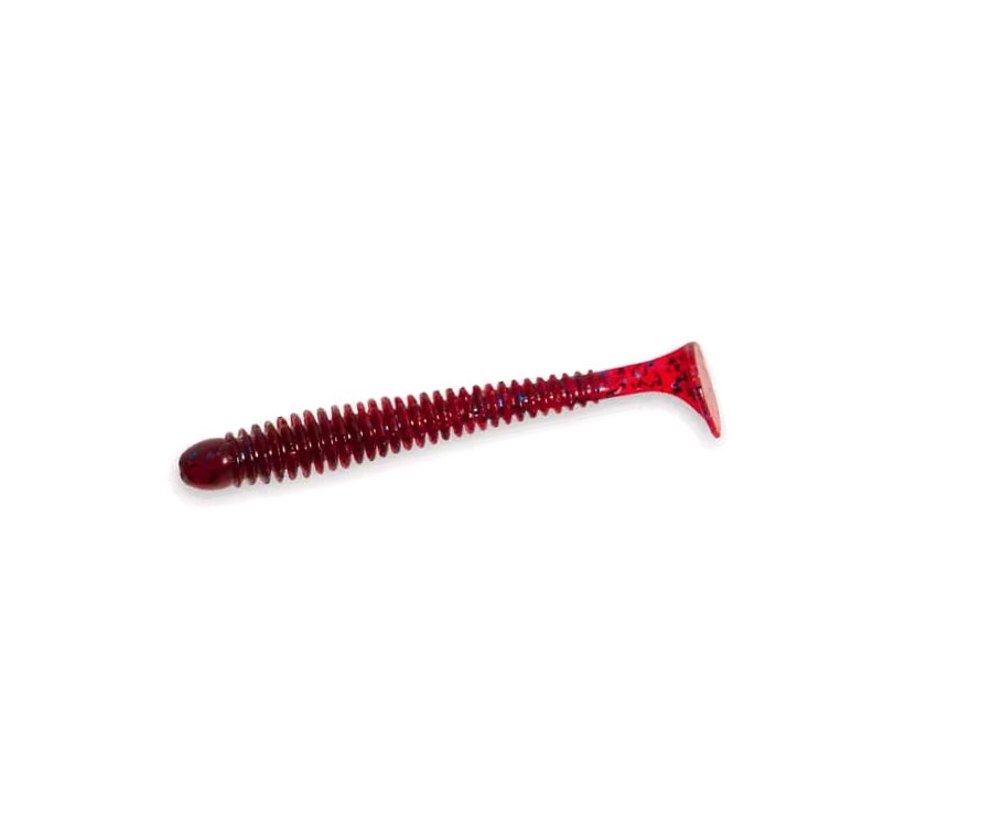 Виброхвост Crazy Fish Vibro worm 2" #73 кальмар