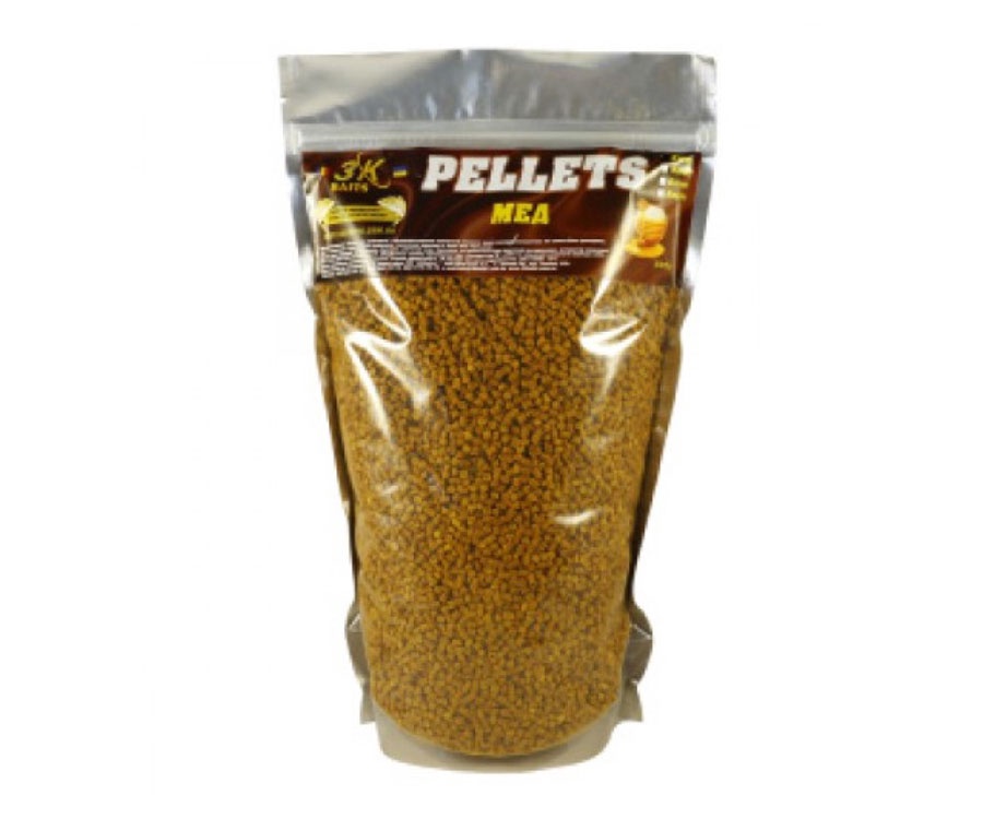 Пеллетс 3KBaits 2мм 800г мед #1