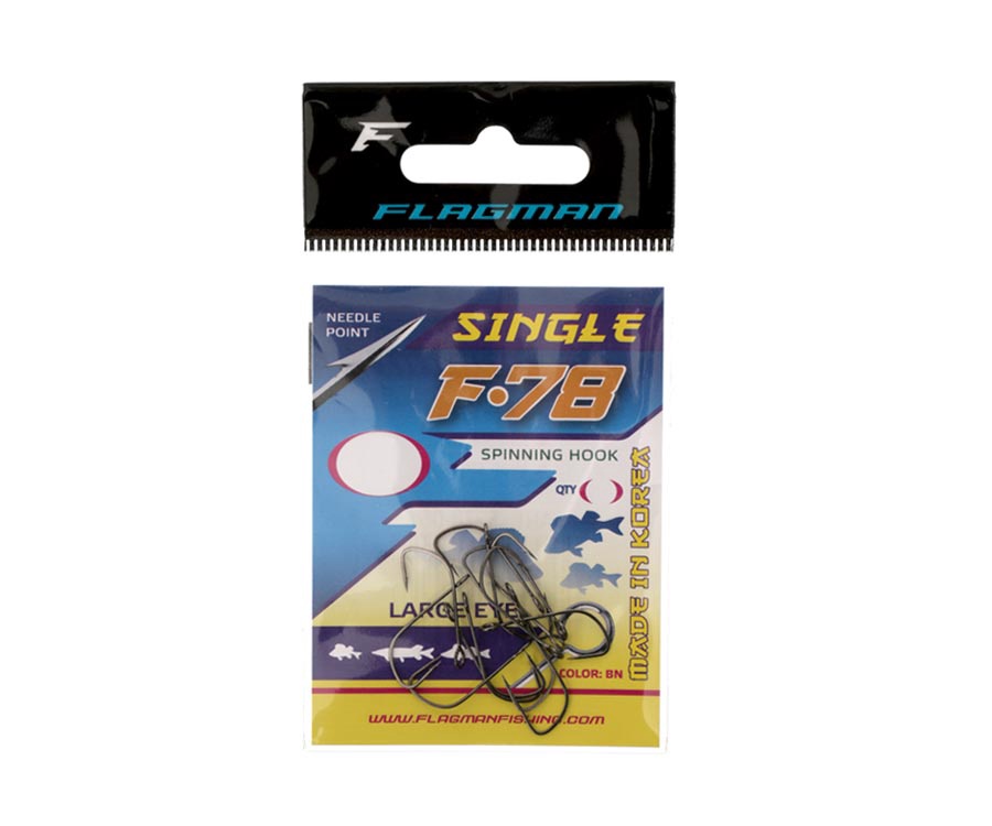 Крючки Flagman F78 Single №06 #2