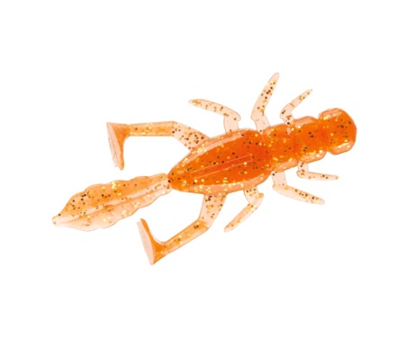 Силікон Daiwa Duckfin Bug 2" Orange/Gold