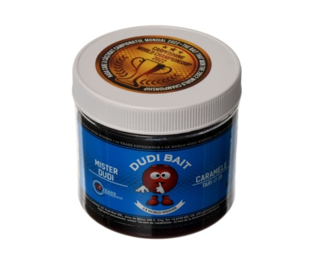 Бойли насадкові Dudi Baits Boilies Carling "Mister Dudi" Caramele Tari 100г 16мм