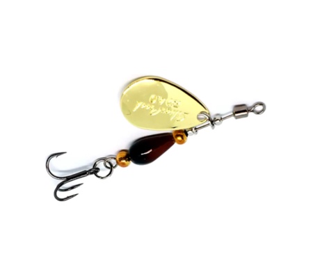 Блесна Daiwa Silver Creek Spinner 6г Coffee