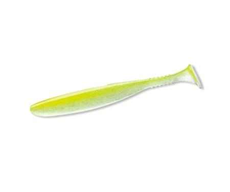 Виброхвост Daiwa TN D'Fin 4" UV Lime Pearl