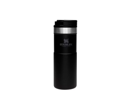 Термочашка Stanley Classic Never Leak Matte Black 0.47 л