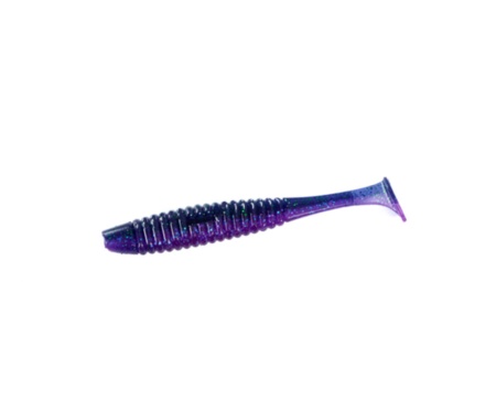 Силікон Angry Baits Shiner 5" 50 June Bug UV