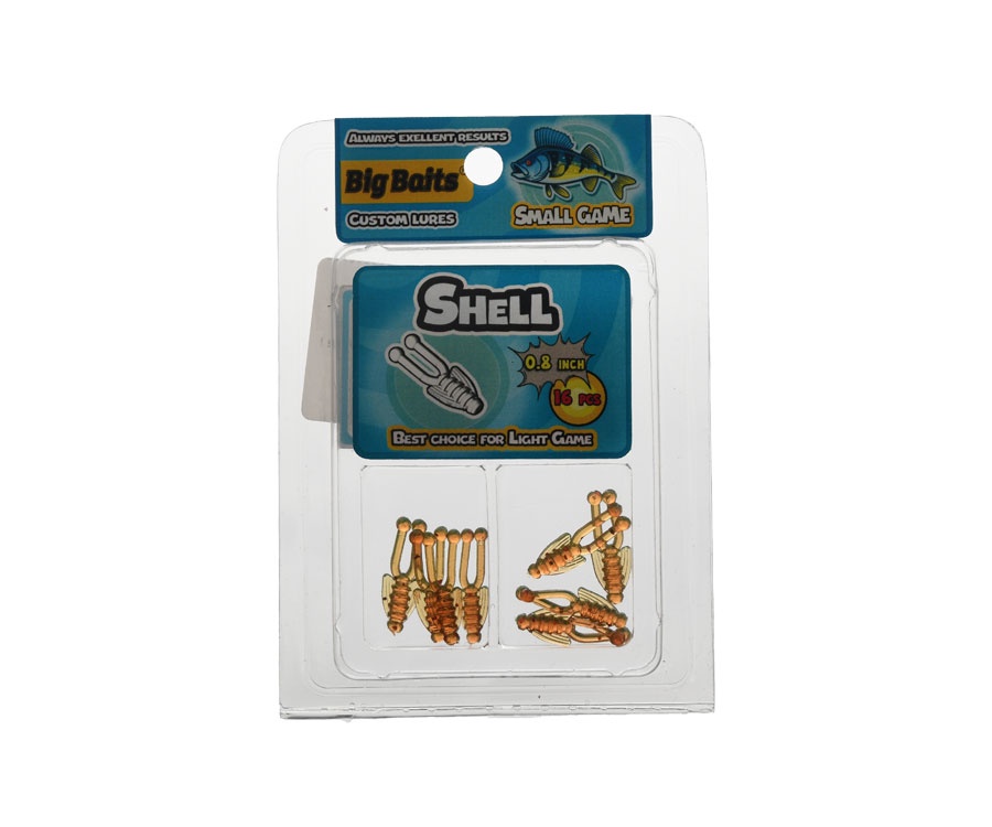 Нимфа Big Baits Shell 0.8" #107 Motoroil