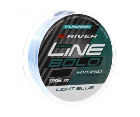 Леска Flagman S-River Bolo Light Blue 135м 0.20мм