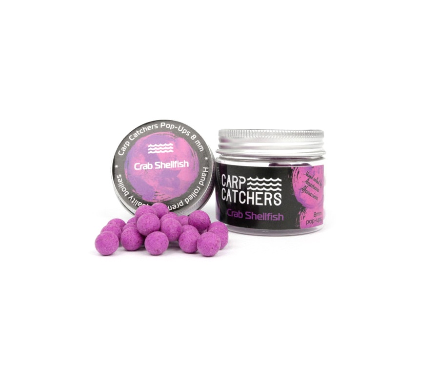 Бойлы pop-up Carp Catchers Crab Shellfish 8мм