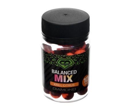 Бойли Carp Pro Diamond Balanced Mix Krill Citrus 10мм