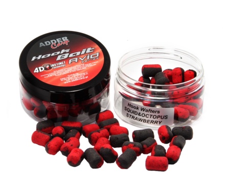 Бойли Adder Carp Avid Hook Wafters Dambels Squid-Octopus-Strawberry 14-16мм
