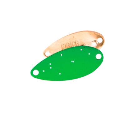 Блесна Yarie 702 Pirica More 1.5г BS-4 lime glitter