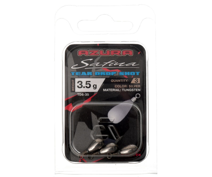 Грузило Azura Safina Tungsten Tear Drop Shot 3.5г #2