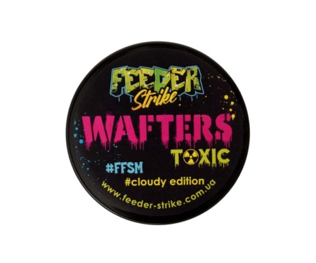Бойлы Feeder Strike Wafters Toxic 6x8мм Garlic
