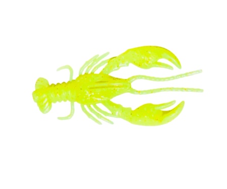 Силикон Angry Baits Kraken 3.6" 58 Chartreuse GF UV