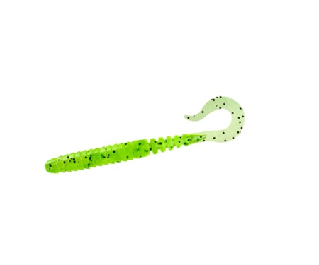 Силікон Fishup Vipo 3.6" #055 Chartreuse/Black