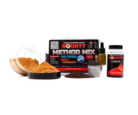 Прикормка Bounty Method Mix 4in1 Cranberry