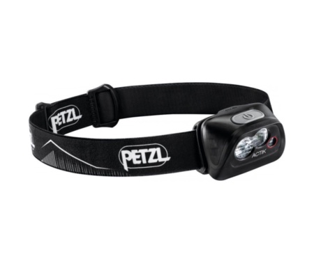 Фонарь налобный Petzl Actik Black