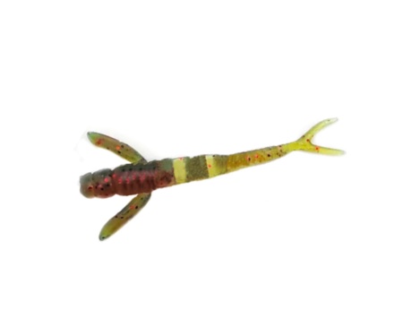Нимфа Fishup Flit 1.5" #019 Motor Oil/Red