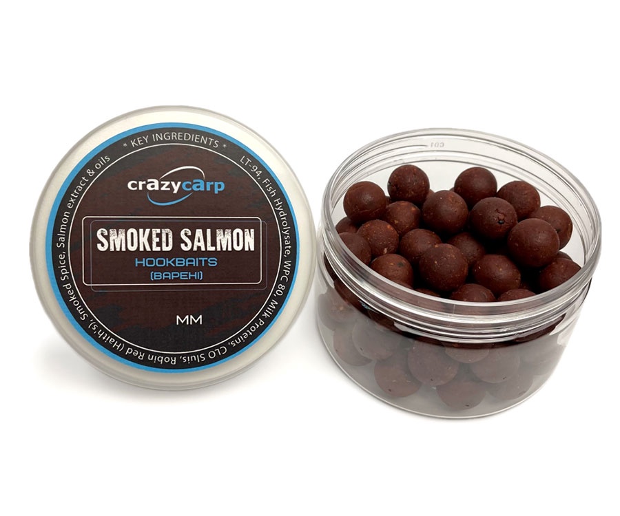 Бойл вареный Crazy Carp HookBaits Smoked Salmon 12мм #1