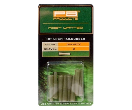 Конус для клипсы PB Products Hit and Run Tailrubbers Lead Clip Gravel