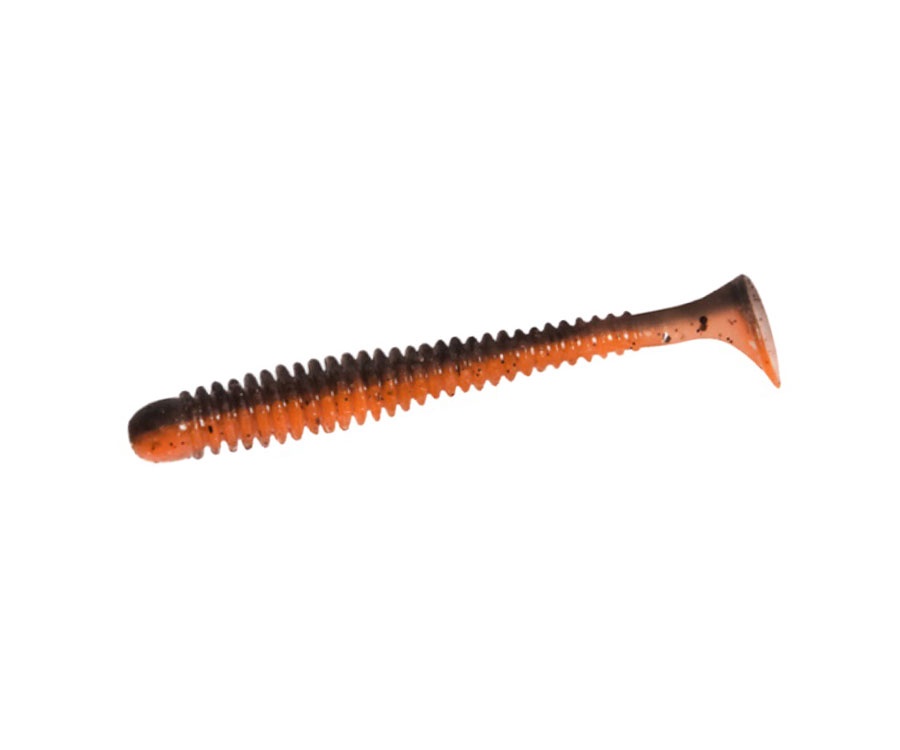 Виброхвост Crazy Fish Vibro Worm 3.4" #8d