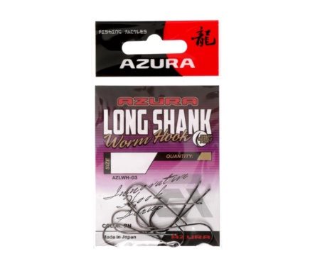 Гачки Azura Long Worm Hook №5/0