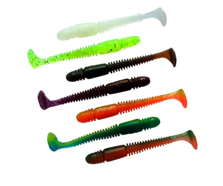 Силікон Lucky John LJ Tioga 3.4" #MIX1