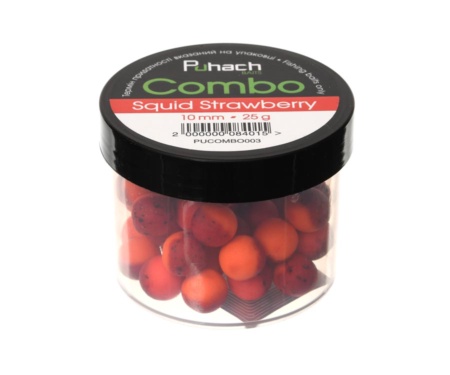 Бойли Puhach Baits Combo 10мм Squid Strawberry
