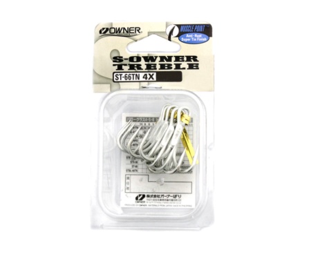 Трiйник Owner ST-66 TN 5666 №1/0 Nickel Muscle point