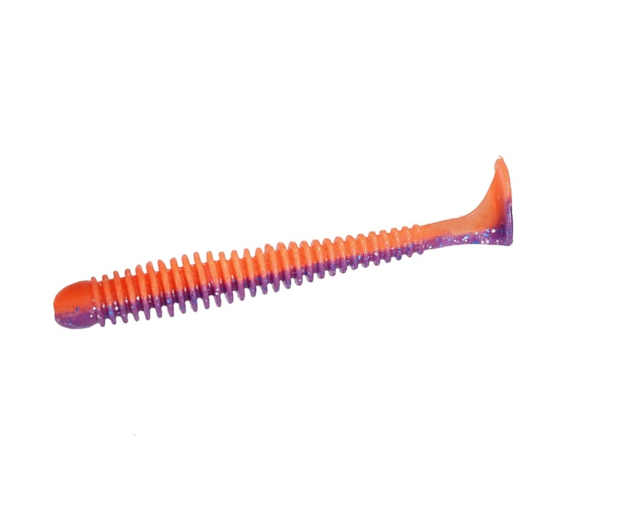 Виброхвост Crazy Fish Vibro worm 3.4" 13-85-98d-6-F кальмар