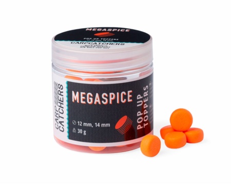 Бойли Рop-up Carp Catchers Toppers "Megaspice" 12/14мм
