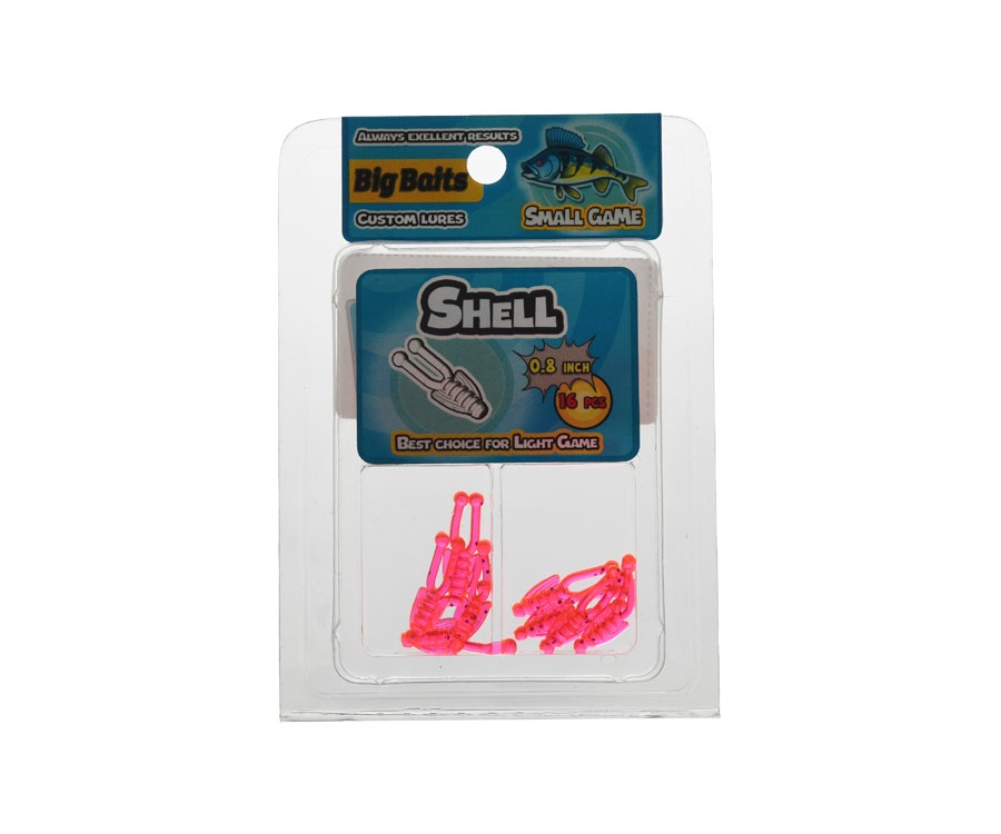 Нимфа Big Baits Shell 0.8" #103 Fire Carrot