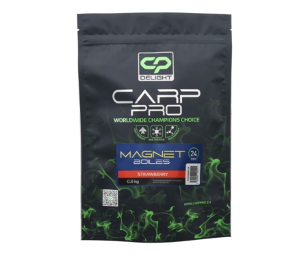 Бойли Carp Pro Delight Magnet Boiles Strawberry 24мм 800г
