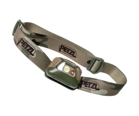 Фонарь налобный Petzl Tactikka Camo