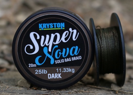 Поводочный материал Kryston Super Nova Weed (темно-зеленый) 25lb