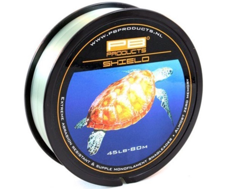 Шок-лидер моно PB Products Shield Snagleader 45lb 80м