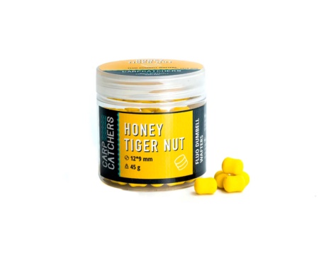 Вафтер Carp Catchers Fluo Dumbell Wafters HONEY TIGER NUT 12*9 мм