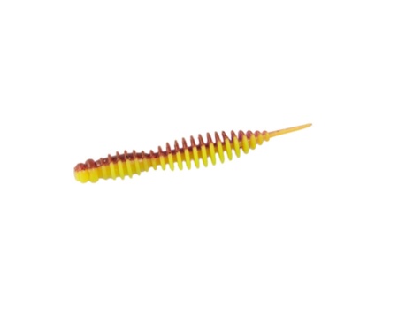 Червь Angry Baits Killer Lip 3 LOX Chartreuse UV