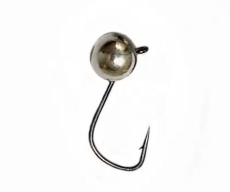 Мормышка Acoustic Baits «Шар с ушком» Ø3.5мм #14 0.35г Silver