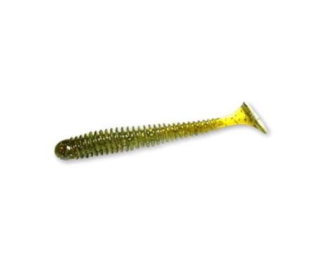 Силікон Crazy Fish Vibro Worm 4" #1