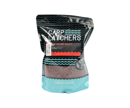 Пеллетс Carp Catchers Red Halibut Pellets 1кг 4.5мм